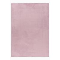 KURZFLORTEPPICH Waschbar NECKAR, einfarbig, aus Polyester, Rosa, 80 x 150 cm - Rosa, Textil (150/80cm) - KADIMA DESIGN