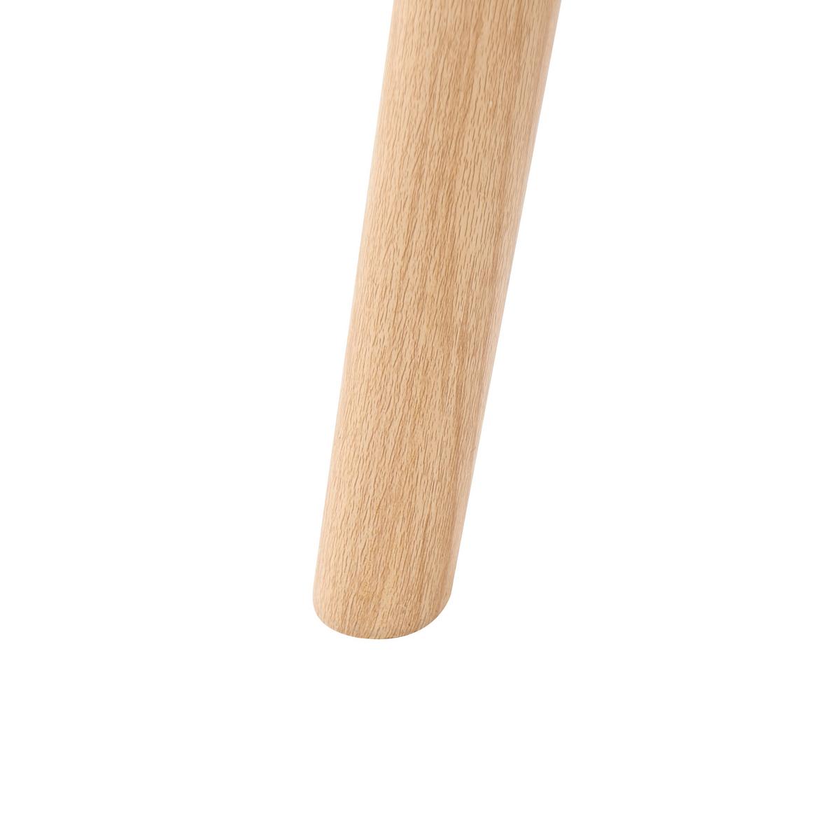 SCHMINKTISCH mit Spiegel Hellbraun Chambly - Hellbraun, Holzwerkstoff (80/120/40cm) - Beliani