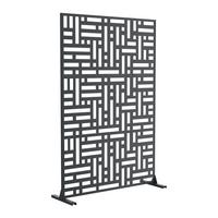 TRENNWAND Bernalda - Anthrazit, Metall (120/180cm) - casa.pro