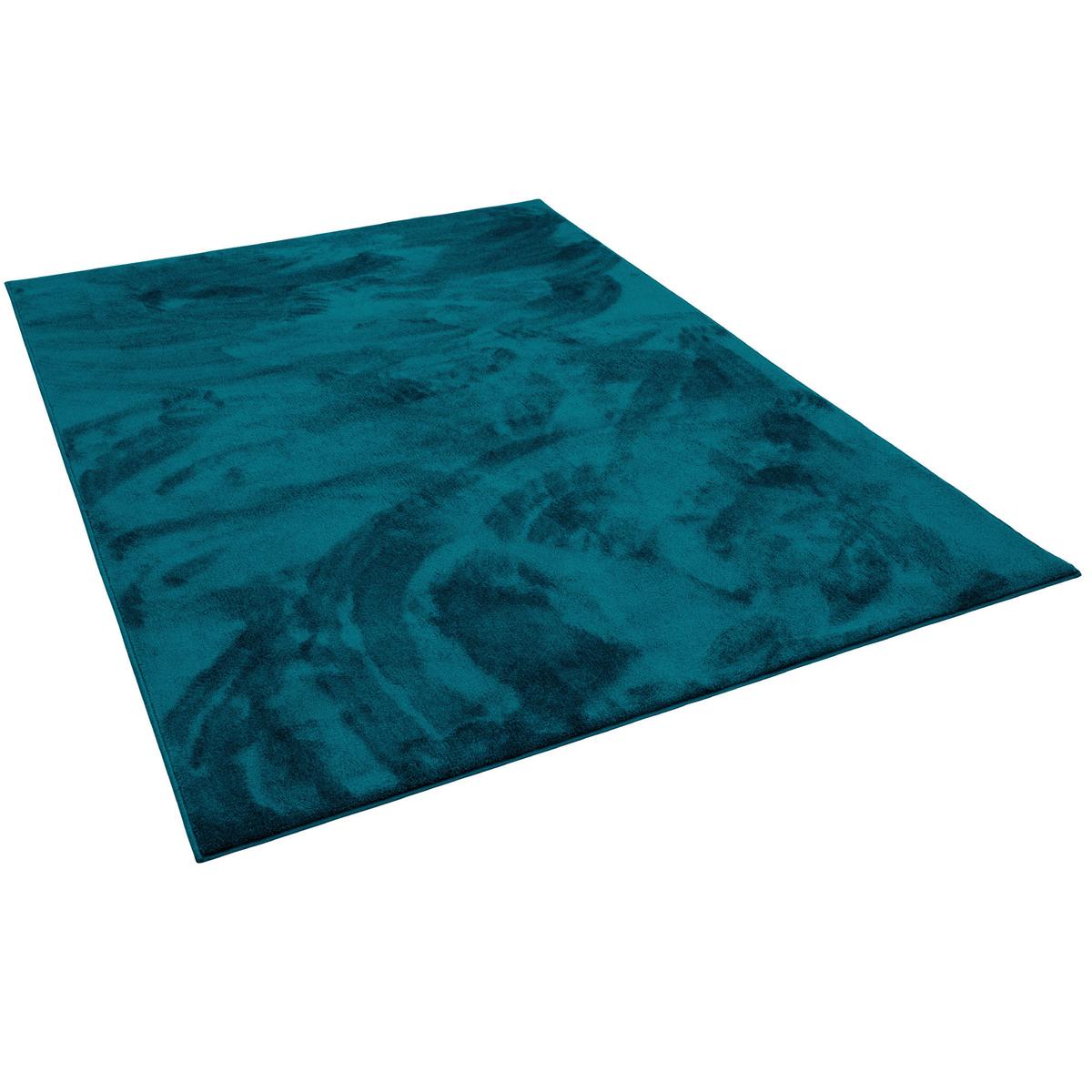 HOCHFLOR LANGFLOR TEPPICH SUPER SOFT MELIA - Petrol, Textil (140/200cm) - Pergamon