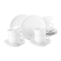 KAFFEESERVICE Compact Weiß weiß 18-tlg. - Weiß, Keramik (24/18.1/43cm) - Seltmann Weiden
