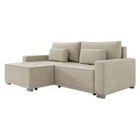 ECKSOFA Zeus - Naturfarben, Holz/Kunststoff (238/160cm) - MIRJAN24