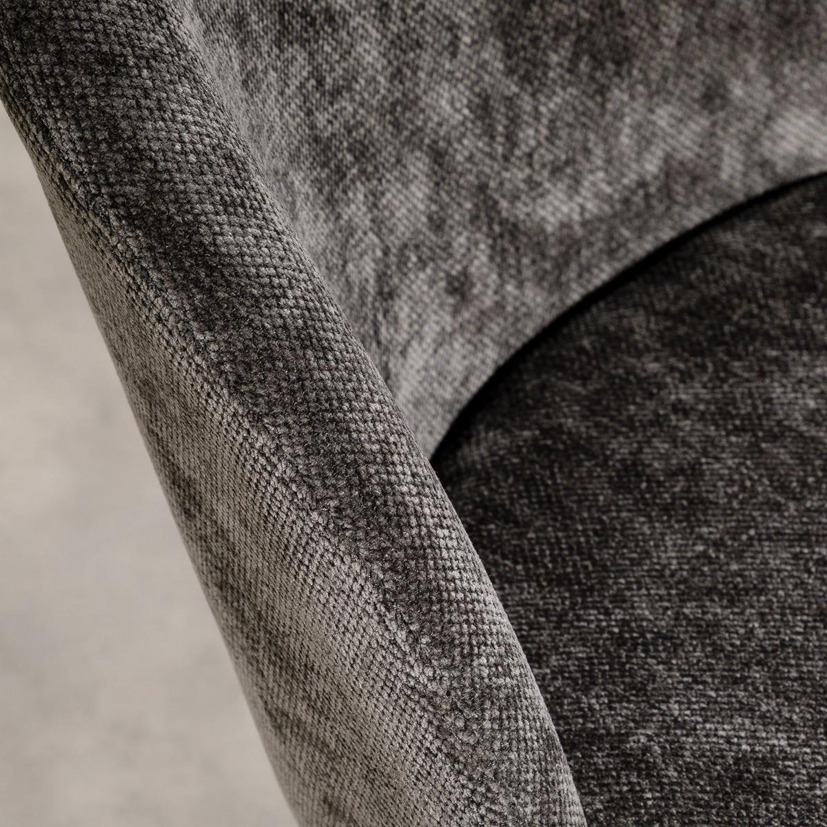 BÜRODREHSTUHL YENGA anthrazit - Anthrazit, Textil (50/81/54cm) - IDIMEX