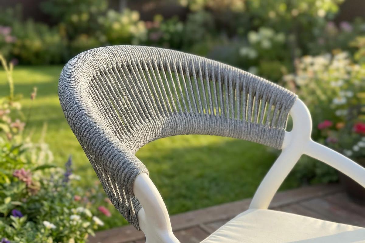 GARTENSTUHL KISO Grau Kunststoff Stapelbar (1er-Set) - Grau, Kunststoff (54/79/58cm) - KAWOLA