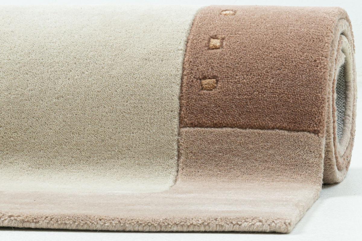 HANDTUFTTEPPICH Royal Ganges 190x290 cm - Beige, Textil (190/290cm) - THEKO