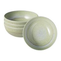 SCHÜSSELN Perlemor Alga grün ø 16,9 cm 4er Set - Grün, Keramik (16.9cm) - like.Villeroy & Boch
