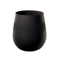 VASE Manufacture Collier Noir 23 cm - Schwarz, Keramik (22.5cm) - Villeroy & Boch