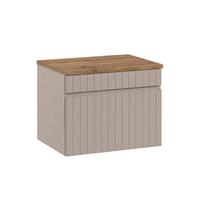 WASCHTISCHUNTERSCHRANK 60.4cm Zelie Kaschmir - Beige, Holzwerkstoff (60.4/48/46cm) - Petits-meubles