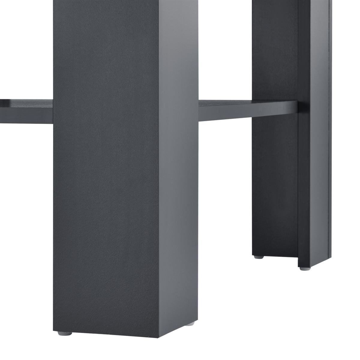 COUCHTISCH Aachen 60/60/40 - Grau, Holzwerkstoff (60/60/40cm) - [en.casa]