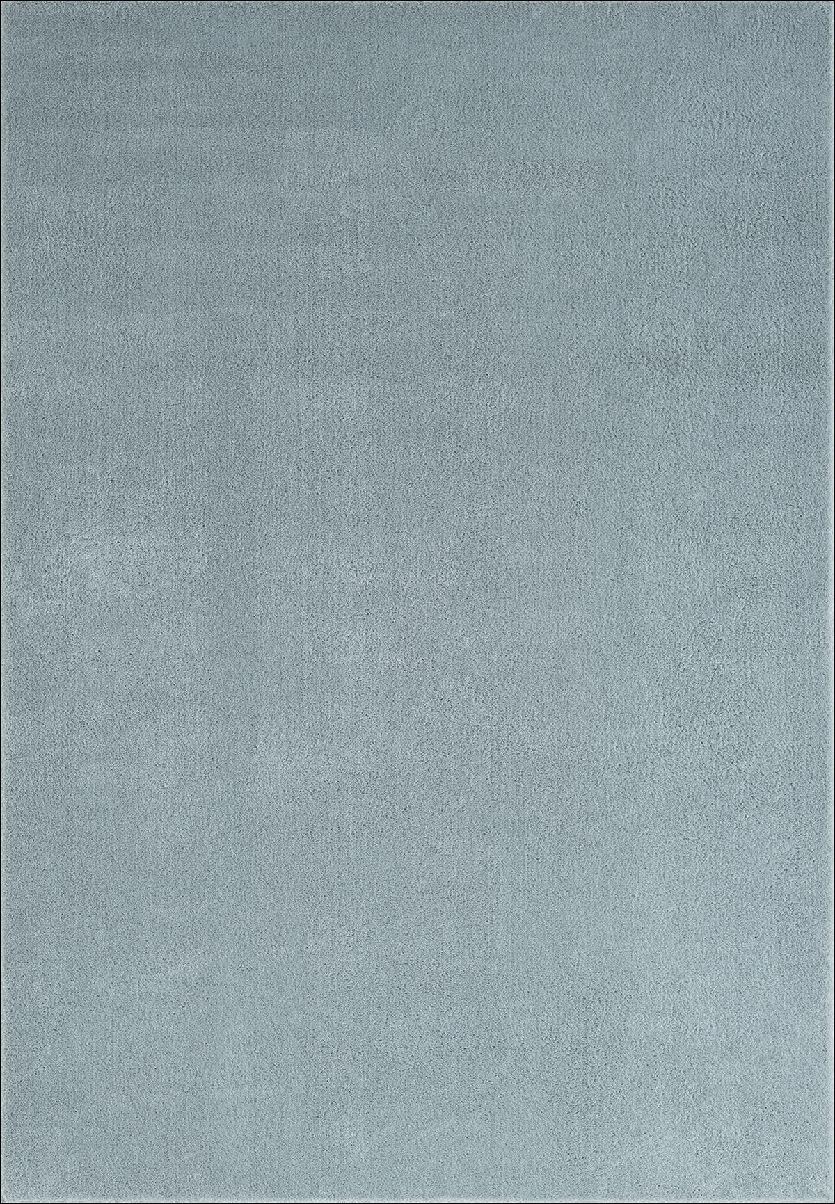 TEPPICHLÄUFER Antirutsch Uni ALDAN Polyester Blau 80 x 150 cm - Blau, Textil (80/150cm) - KADIMA DESIGN