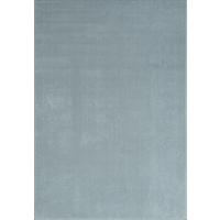 HOCHFLORTEPPICH Antirutsch Uni ALDAN Polyester Blau 160 x 220 cm - Blau, Textil (160/220cm) - KADIMA DESIGN