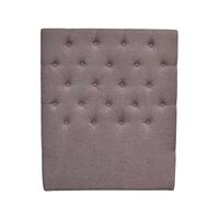 KOPFTEIL UND LATTENROSTSCHUTZ déco Taupe - Taupe, Textil (8.5/120/99cm) - Habitat Garten