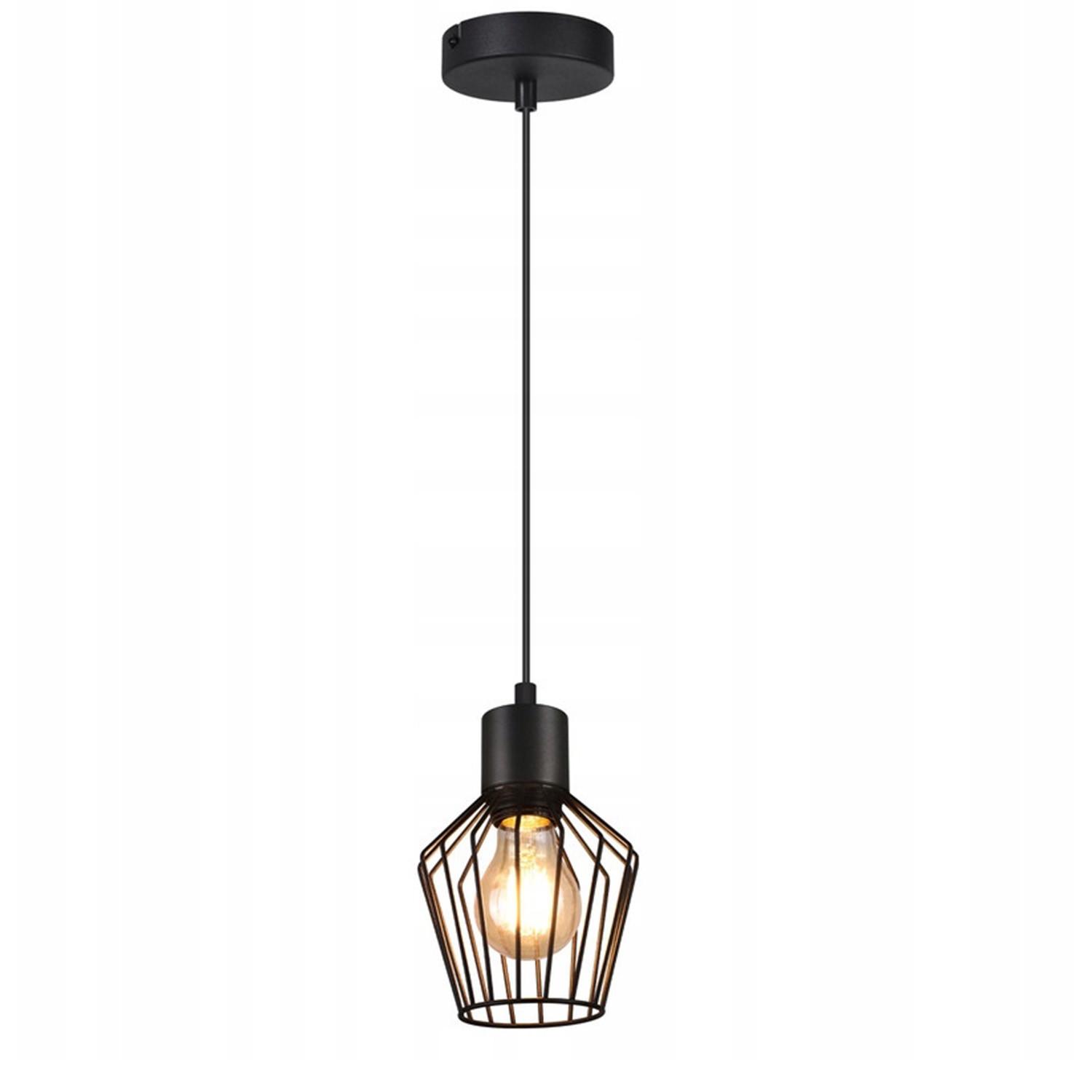 PENDELLEUCHTE Franz 1-flammig 12/12/173 cm - Schwarz, Metall (12/12/173cm) - Nettlife