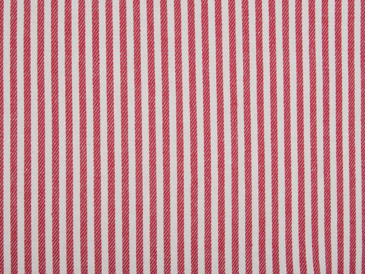 DEKOKISSEN 2er-Set Rot 45/45 cm Aalita - Rot/Weiß, Textil (45/45cm) - Beliani