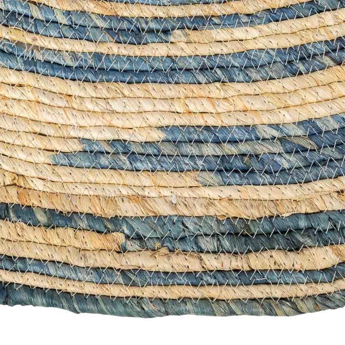 JUTETEPPICH rund, braun, D120x1 cm - Blaugrau/Naturfarben, Naturmaterialien (120/120cm) - Wanderlust
