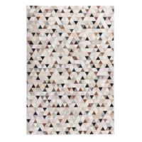 LEDERTEPPICH Kobe 190x290 cm - Naturfarben, Textil (190/290cm) - THEKO