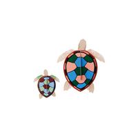 WANDSKULPTUR Bunt 7,5/22 cm - Multicolor, Wellpappe (7.5/22/18cm) - Studio Roof