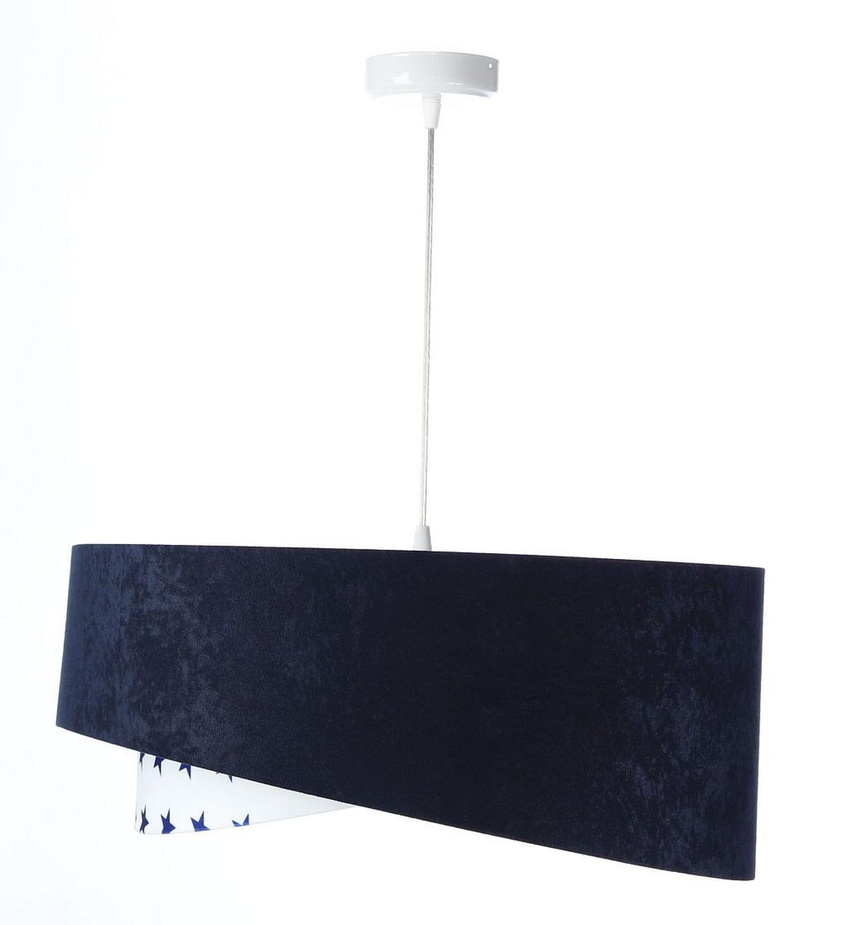 HÄNGELEUCHTE Schwarz 50/23 cm - Schwarz, Kunststoff (50/1/23cm) - ONZENO