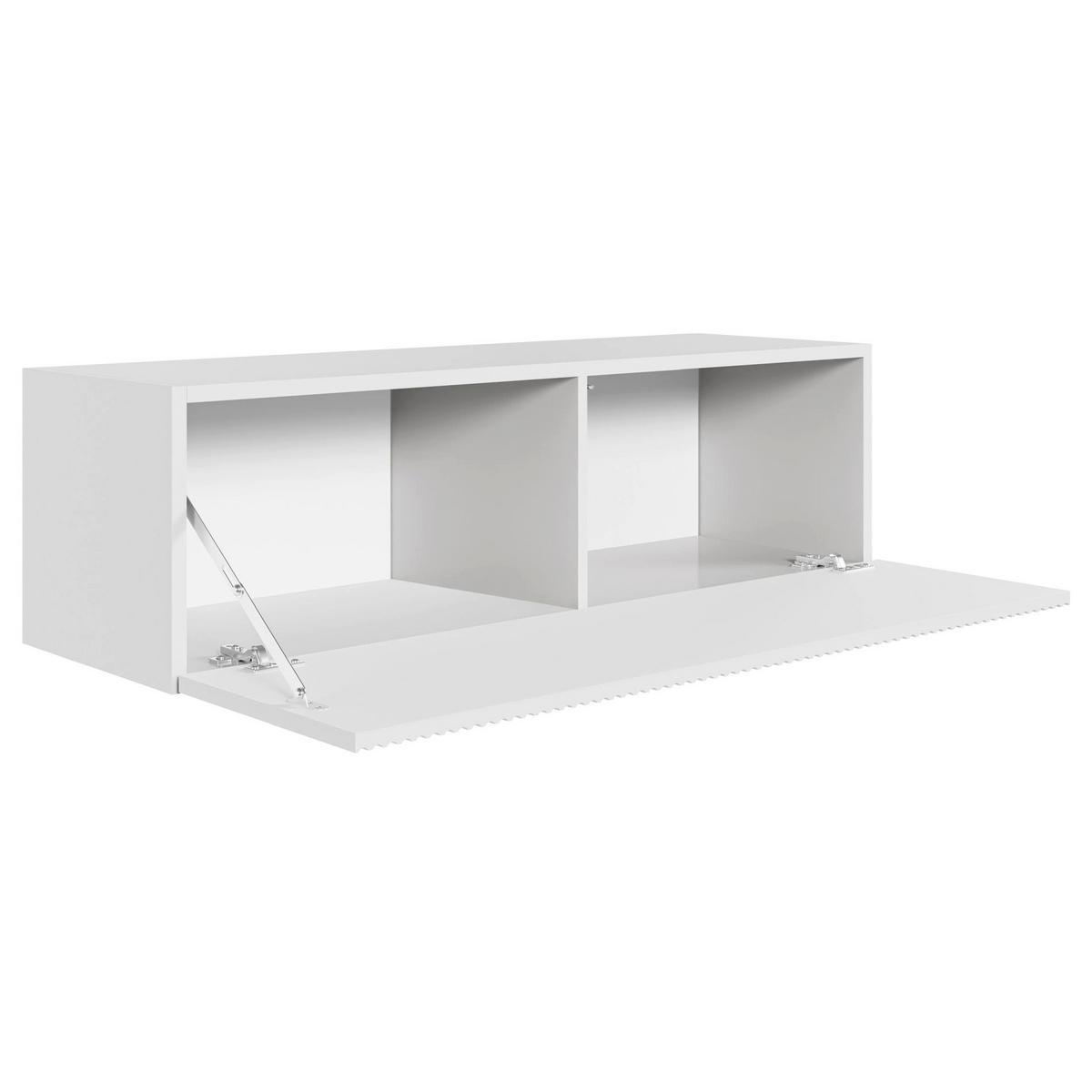 TV-LOWBOARD Veldio hängend Weiß 100 cm - Weiß, Holzwerkstoff (100.8/28.5/31.6cm) - Selsey