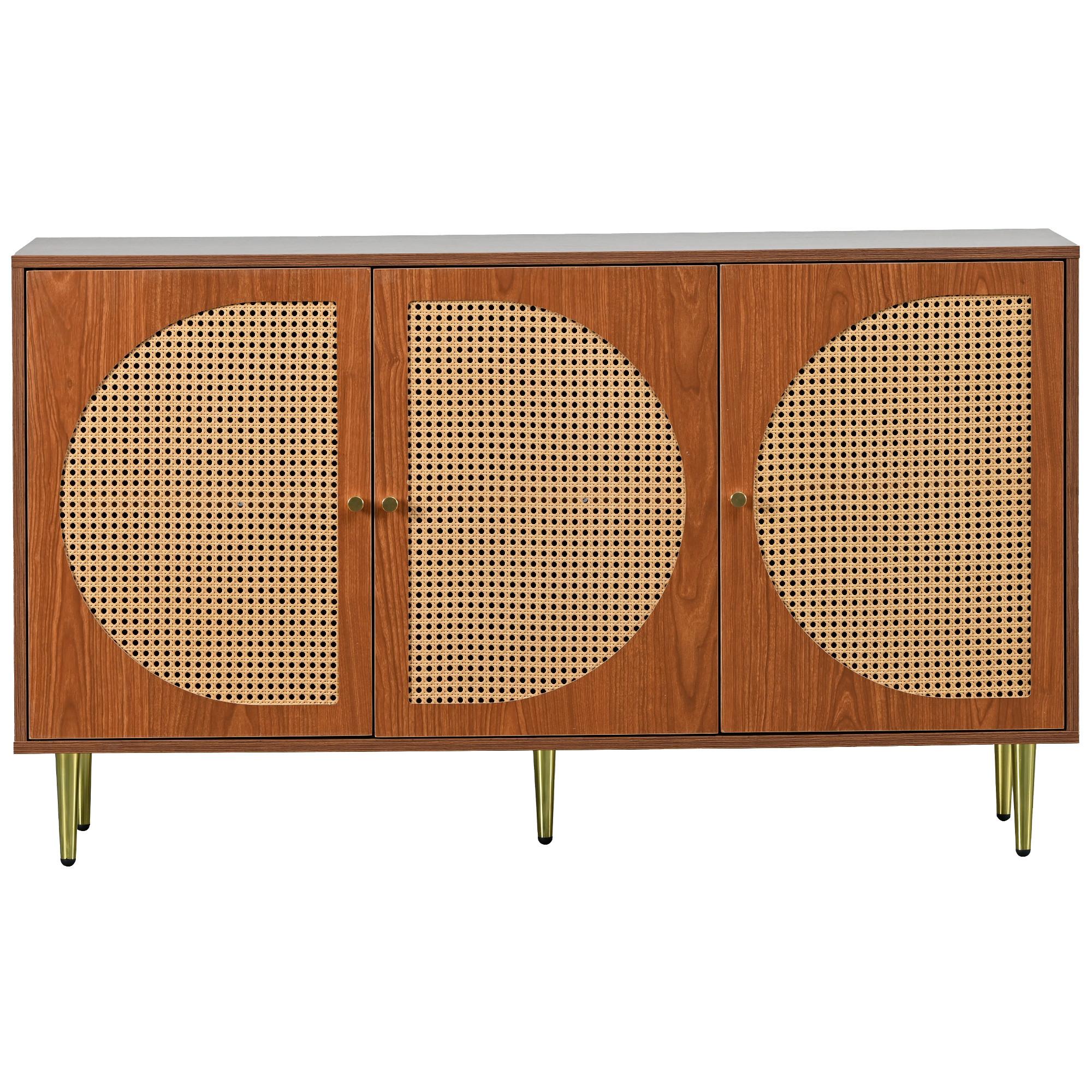 SIDEBOARD 129.8/40/76 cm - Braun, Holzwerkstoff (40/76/130cm) - Urban Meuble