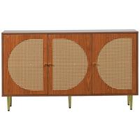 SIDEBOARD 129.8/40/76 cm - Braun, Holzwerkstoff (40/76/130cm) - Urban Meuble