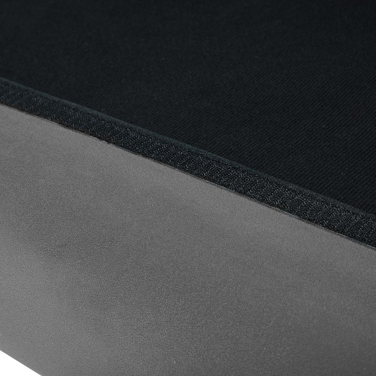 3-SITZER-SOFA Samtstoff Grau Bodo - Grau, Textil (188/84/85cm) - Beliani