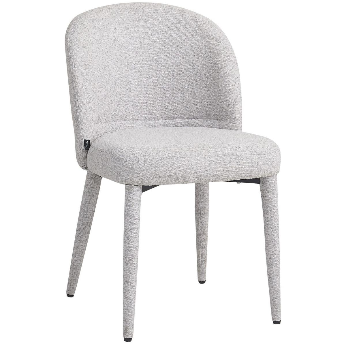 ESSZIMMERSTUHL Coases Hellgrau - Hellgrau, Textil/Metall (50/82/61cm) - Selsey