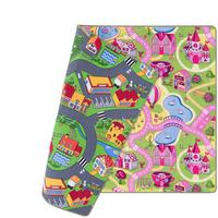 STRASSENTEPPICH BEIDSEITIG STRASSENLANDSCHAFTEN - Rosa, Textil (200/200cm) - Snapstyle