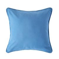 KISSENHÜLLE blau 45/45 cm, 100% Baumwolle - Blau, Textil (45/45cm) - Homescapes