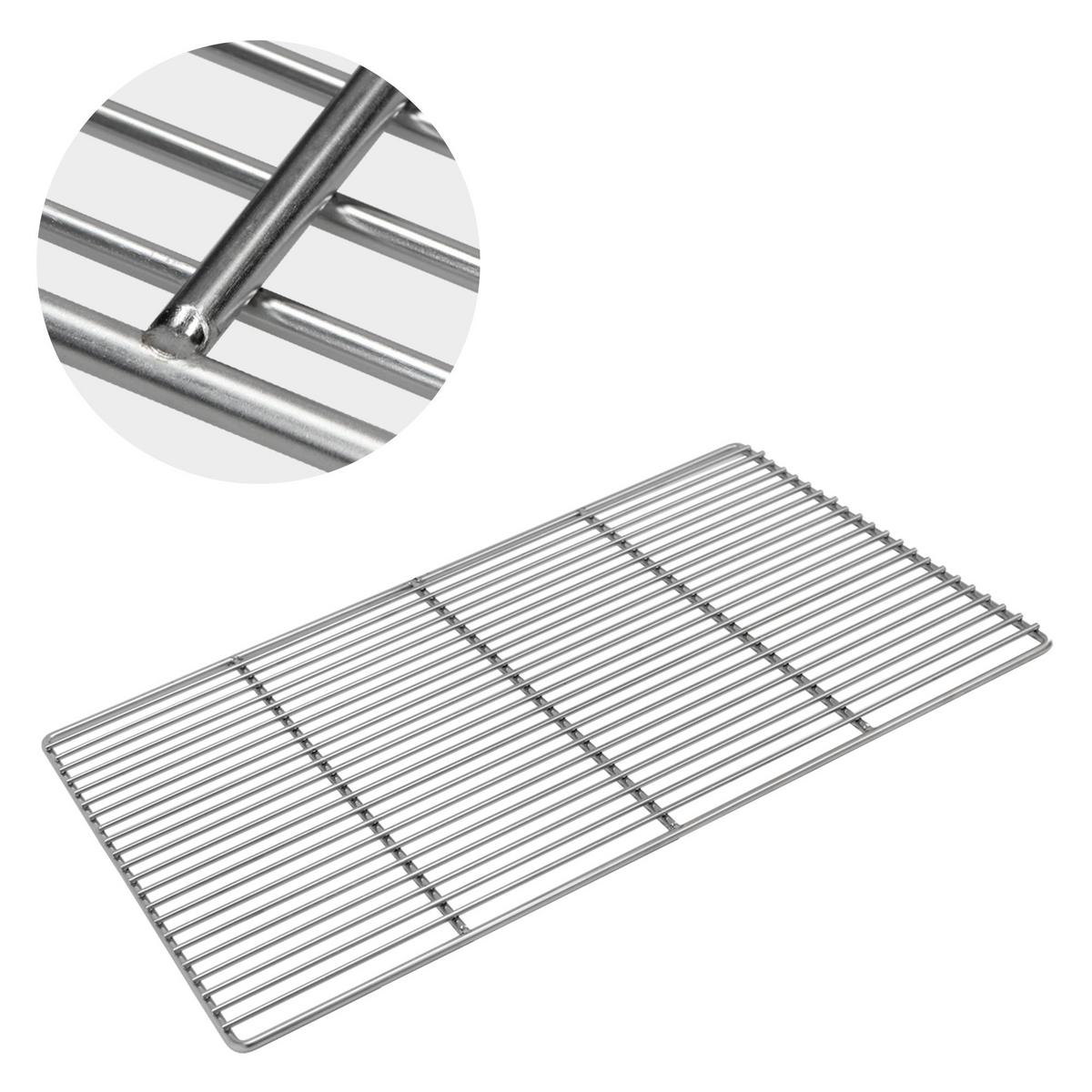 GRILLROST - Silberfarben, Metall (34/54cm) - ECD-Germany