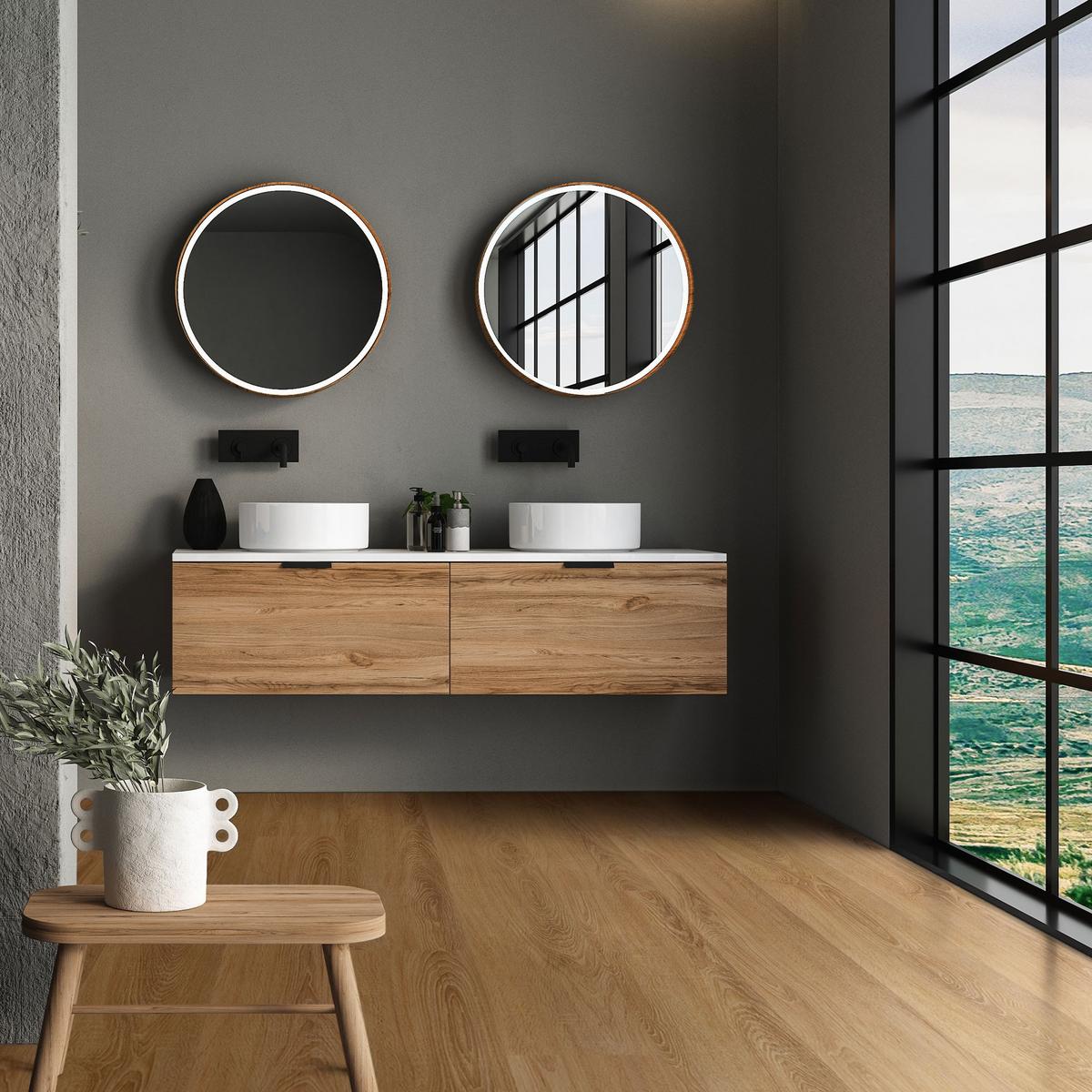 VINYLBODEN Click 6,16m²/28 Dielen Sandbar Eiche - Braun, Kunststoff (122/18/0.42cm) - ML-DESIGN