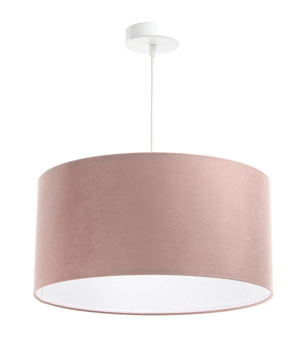HÄNGELEUCHTE Rosa 30/20 cm - Pink/Weiß, Kunststoff (30/0.6/20cm) - ONZENO