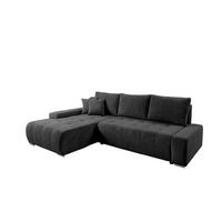 ECKSOFA Vogar In Poso - Dunkelgrau, Holzwerkstoff/Textil (265/185cm) - Fun Möbel