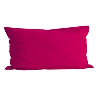 KISSENBEZUG Basic 100% Baumwolle pink 80/40 cm - Pink, Textil (40/80cm) - beties Heimtextil