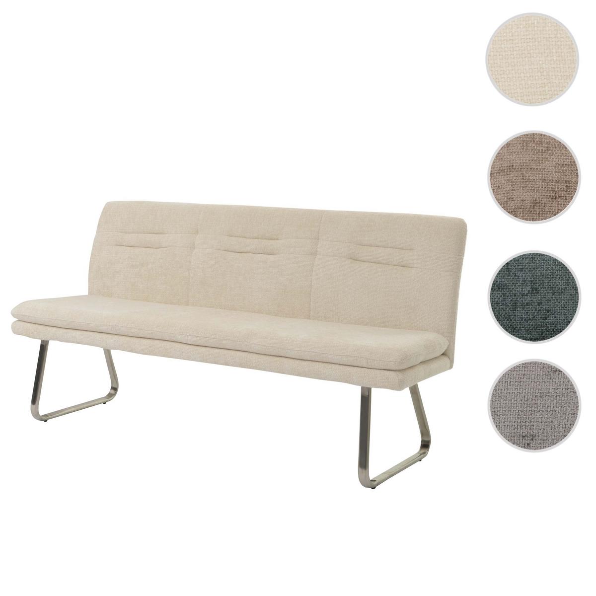 SITZBANK Cremeweiß - Creme/Weiß, Textil (180/93/58cm) - MCW