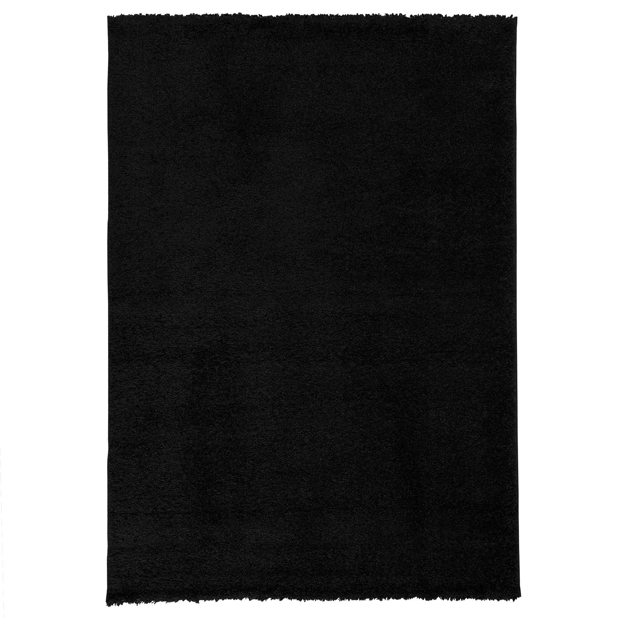 HOCHFLOR LANGFLOR TEPPICH ALOHA - Schwarz, Textil (60/110cm) - Pergamon