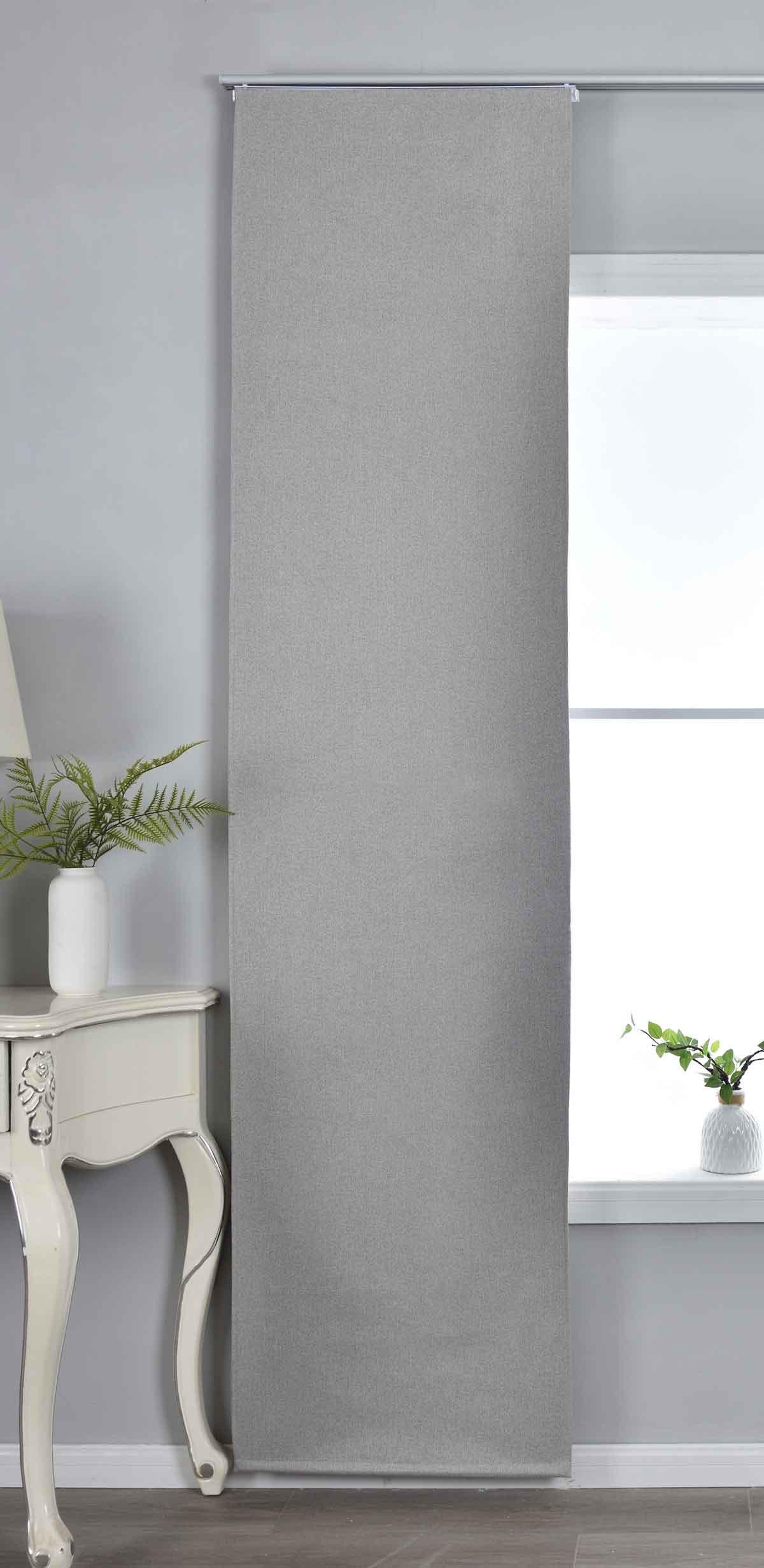 SCHIEBEVORHANG »München Dark« HxB 245x60 cm Sand - Sandfarben, Textil (60/245/245cm) - Gardinenbox