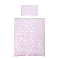 BABYBETTWÄSCHE Kleine Wolke rosa 100 x 135 cm - Rosa, Textil (100/135cm) - Roba