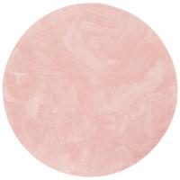 KINDER SUPER SOFT FELLTEPPICH PEARL KIDS RUND - Rosa, Textil (160/160cm) - Pergamon