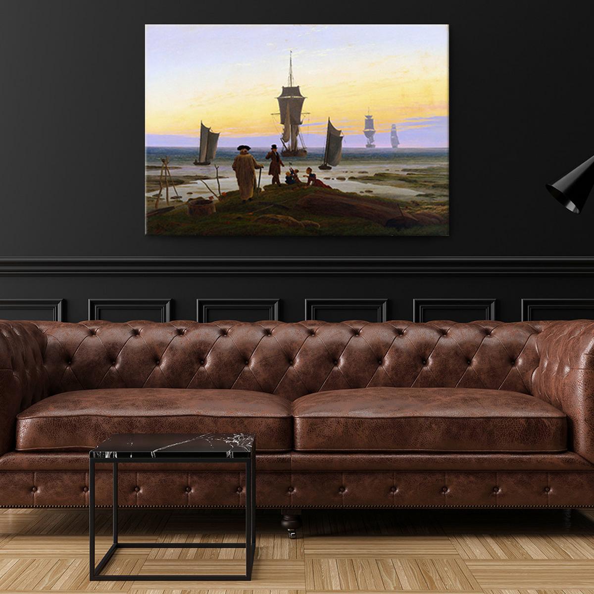 WANDBILD die stadien des lebens caspar david friedrich - Multicolor, Textil (60/40cm) - Feeby