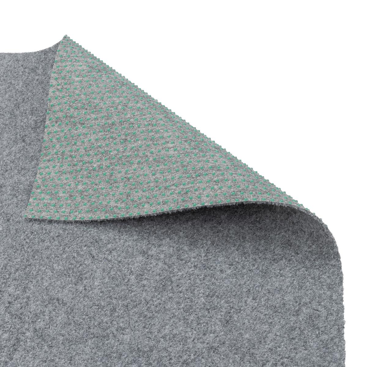 KUNSTRASEN RASENTEPPICH MIT NOPPEN KINGSTON - Grau, Textil (200/50cm) - Snapstyle