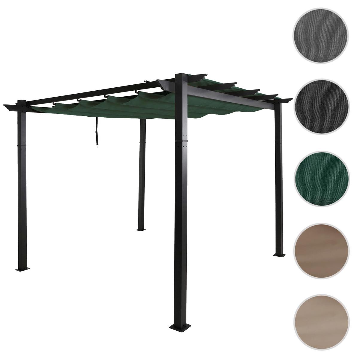 PERGOLA Grün - Grün, Textil (300/240/300cm) - MCW