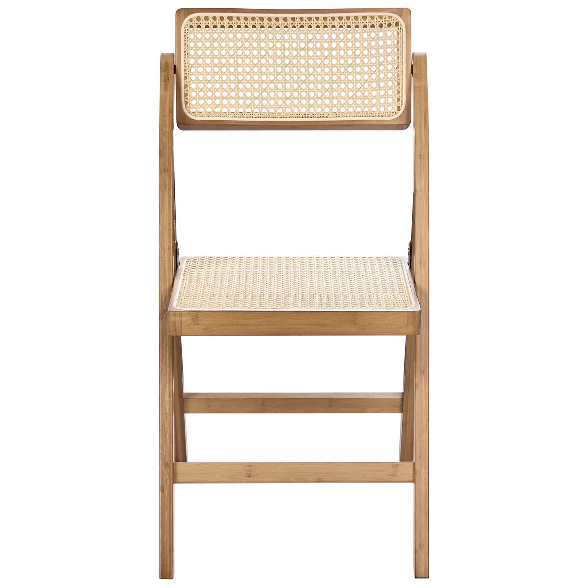 ESSZIMMERSTUHL Braun Modane - Beige/Braun, Holz (45/83/54cm) - Beliani