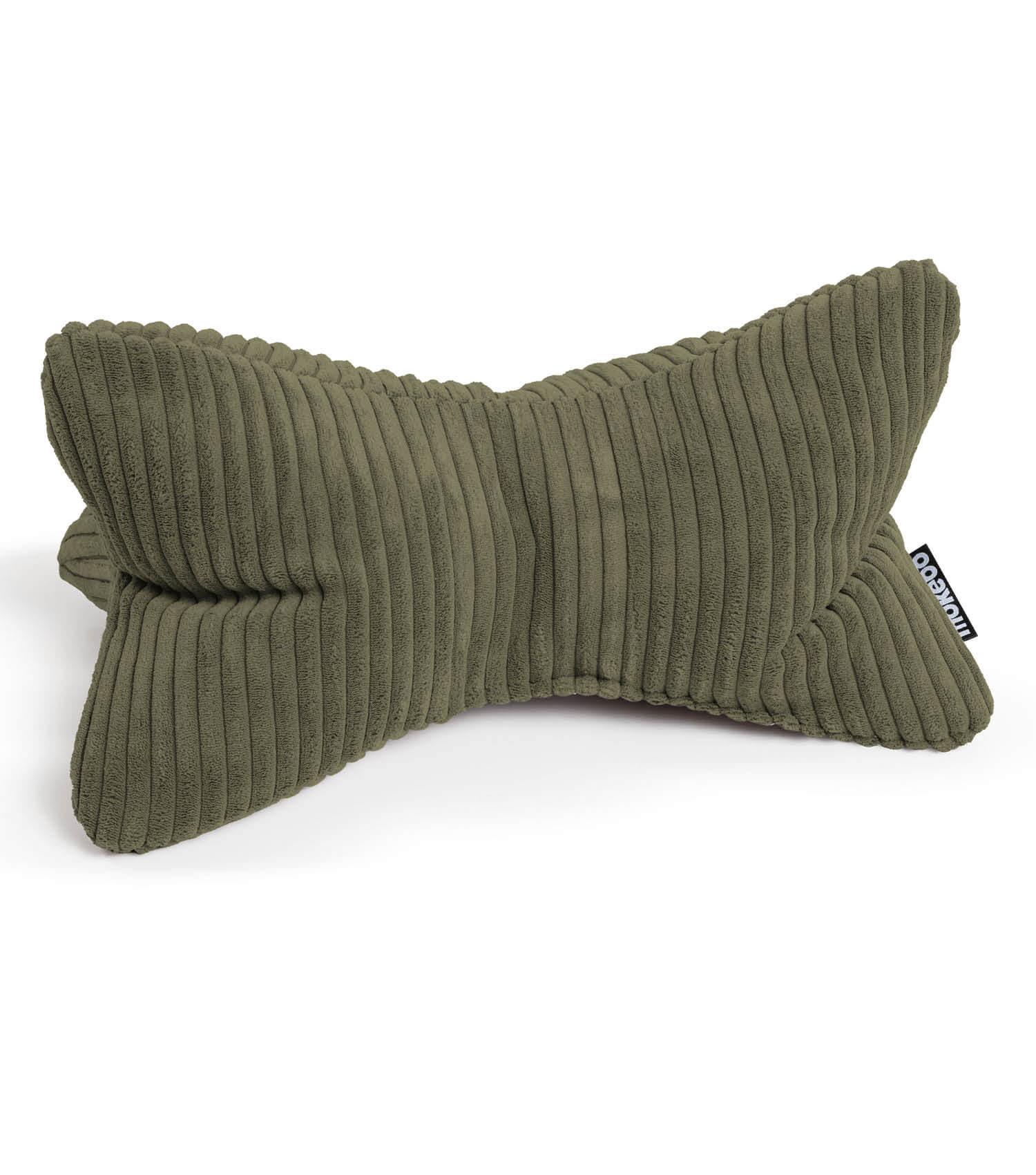 NACKENKISSEN Der Leseknochen - Grün, Textil (42/22cm) - Mokebo