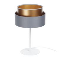 TISCHLAMPE Grau 30/45 cm - Braun, Kunststoff (30/0.7/45cm) - ONZENO