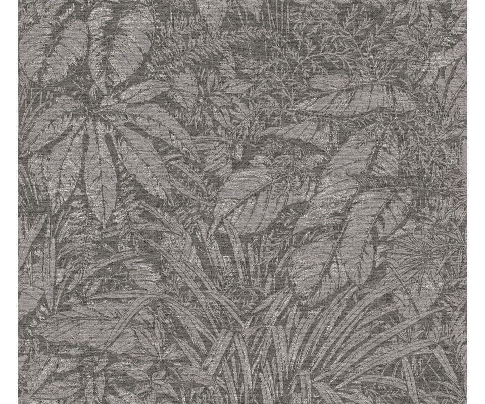 VLIESTAPETE Grau 53/1005 cm - Grau, Textil (53/1cm) - KUNSTLOFT