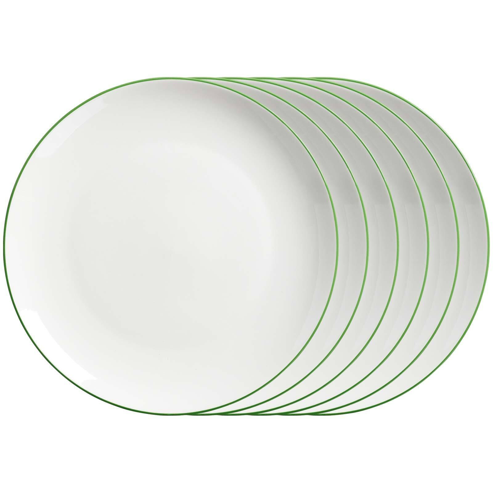 SPEISETELLER Adela grün ø 26,5 cm 6er Set - Grün, Keramik (26.5cm) - Ritzenhoff Breker