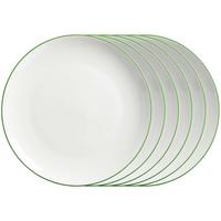 SPEISETELLER Adela grün ø 26,5 cm 6er Set - Grün, Keramik (26.5cm) - Ritzenhoff Breker