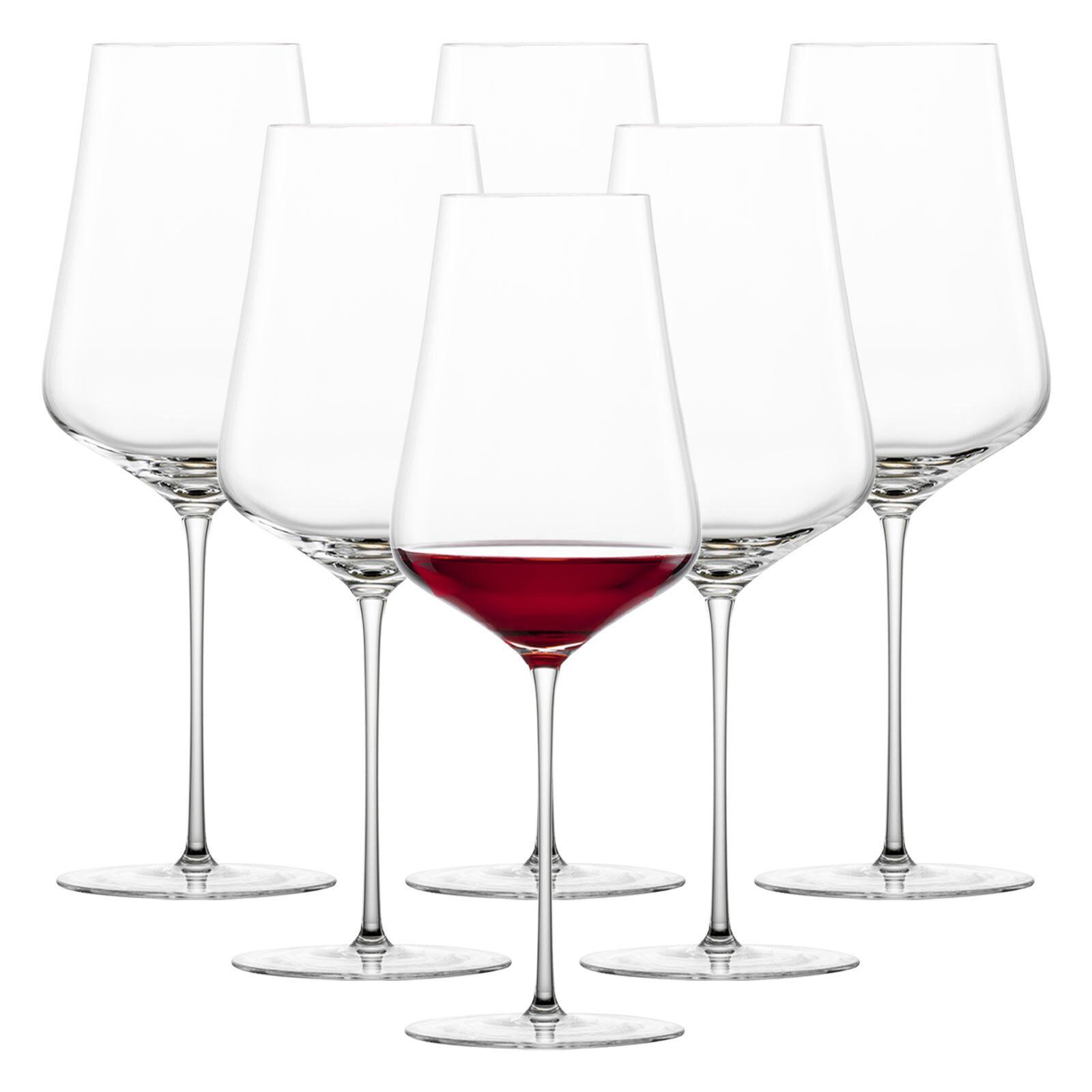 BORDEAUX ROTWEINGLÄSER Duo transparent 729 ml 6er Set - Transparent, Glas (0.729L) - Zwiesel Glas