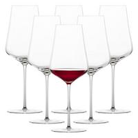 BORDEAUX ROTWEINGLÄSER Duo transparent 729 ml 6er Set - Transparent, Glas (0.729L) - Zwiesel Glas